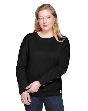 Dialysis Shirt For Women – Adaptive Arm Port Access Top For Chemotherapy & Infusions | Best Dialysis Patient Gift - Black