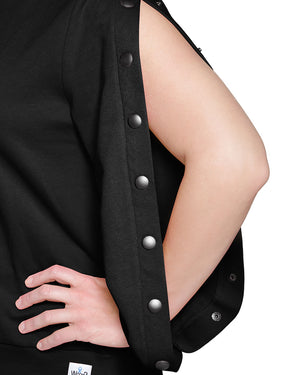 Women's Dialysis Shirt, Dialysis wear, easy access clothing, port accessible, patient gift, dialysis clothing, PICC Line Accesses, Mid or Upper Arm AV Fistula, easy arm port access, Infusions, Post Surgery recovery, hemowear, chemo patient, chemotherapy wear.