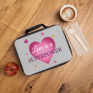 Lunch Bag Superpower front view