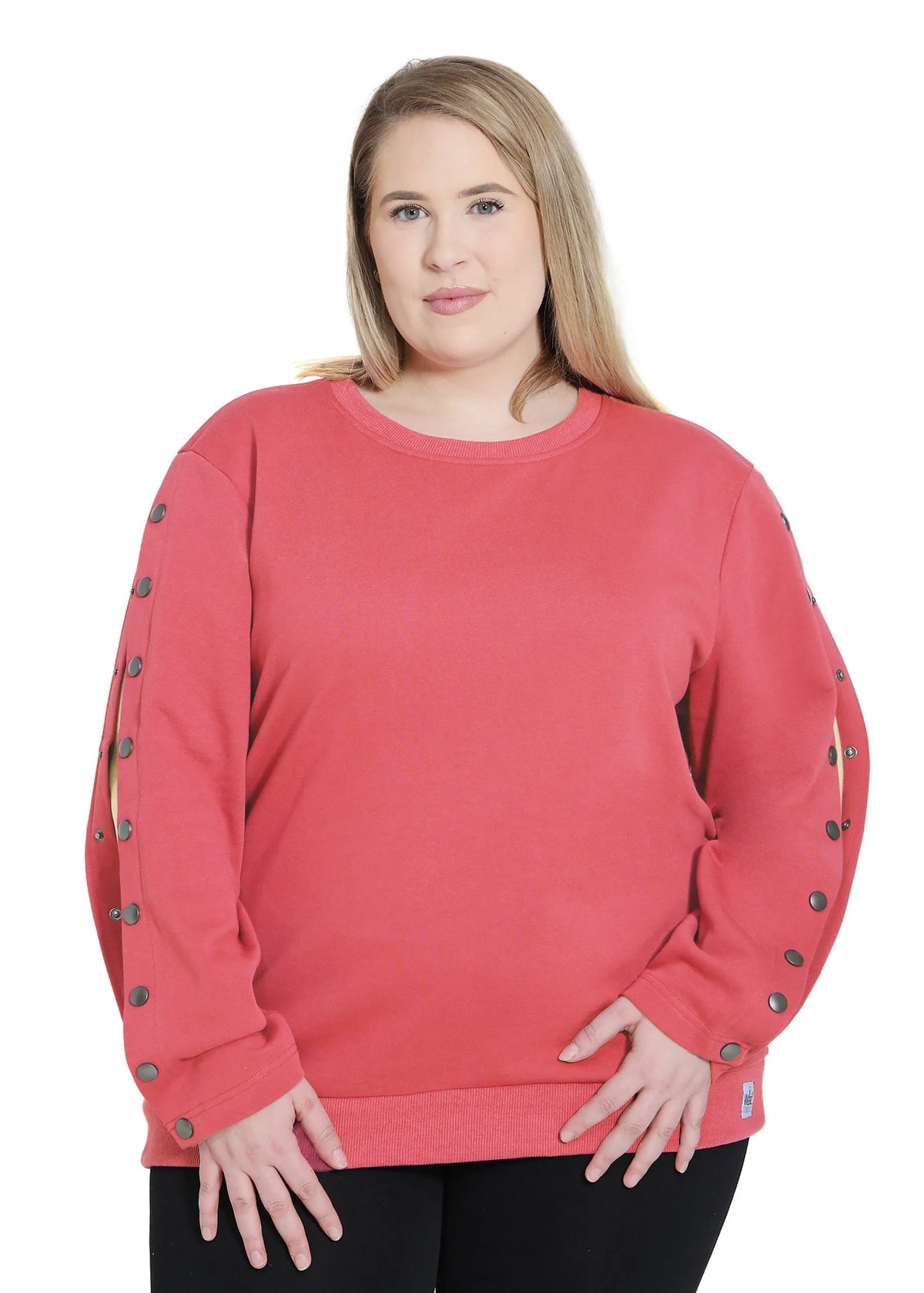 Plus Size Arm Port Access Women's Dialysis Shirt Best Gift for Dialysis Patients Peach