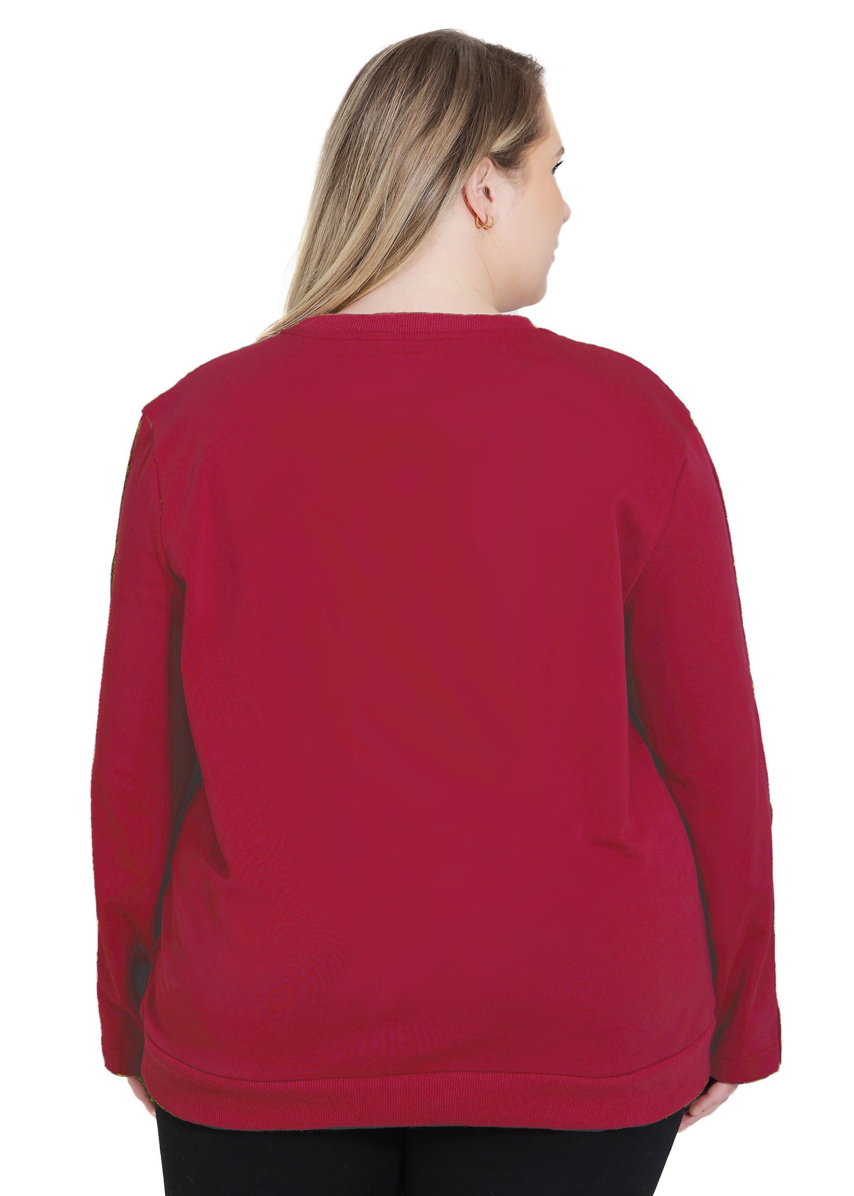 Plus Size Arm Port Access Women's Dialysis Shirt Best Gift for Dialysis Patients Ruby Red